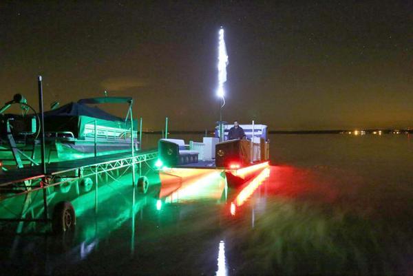 How to install LED light strips on a boat