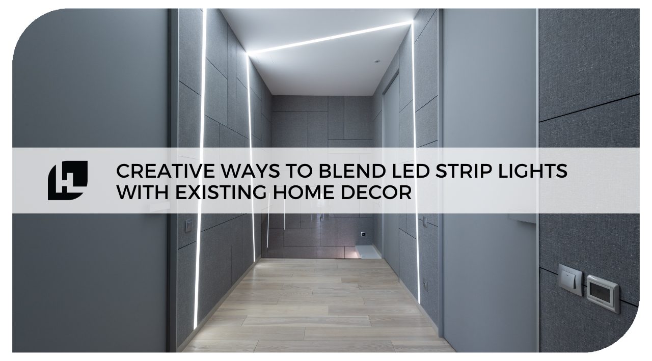 Blend LED Strip Lights with Existing Decor