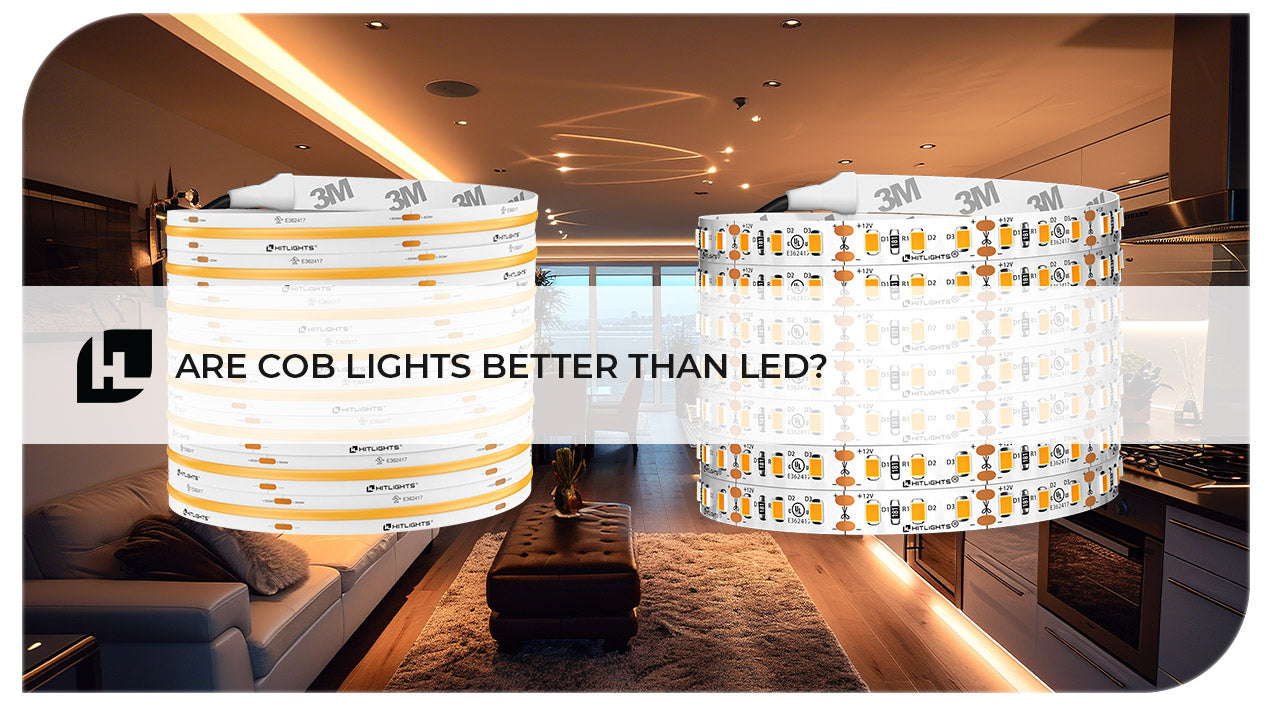Are COB lights better than LED? | HItLights