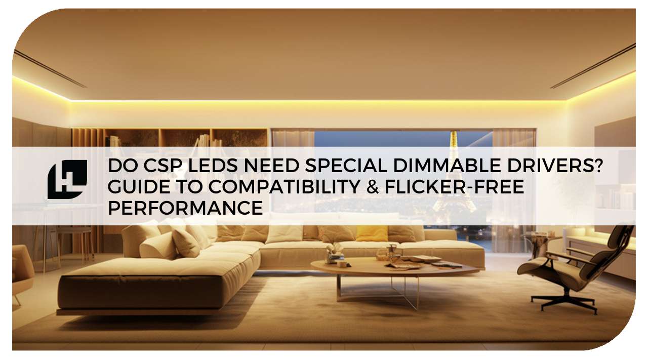CSP LEDs Special Dimmable Drivers