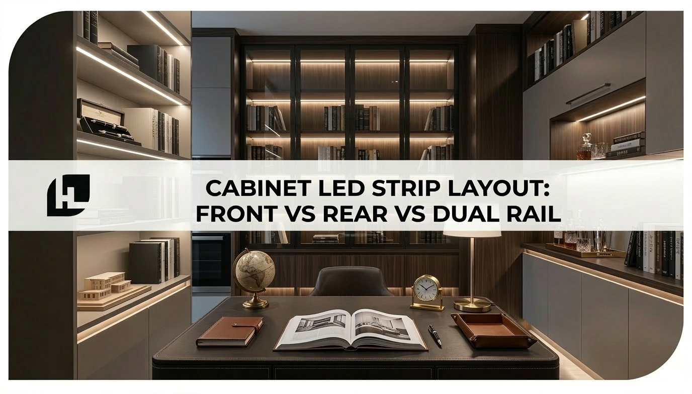 Cabinet LED Strip Layout