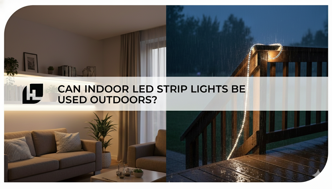 Can Indoor LED Strip Lights Be Used Outdoors?