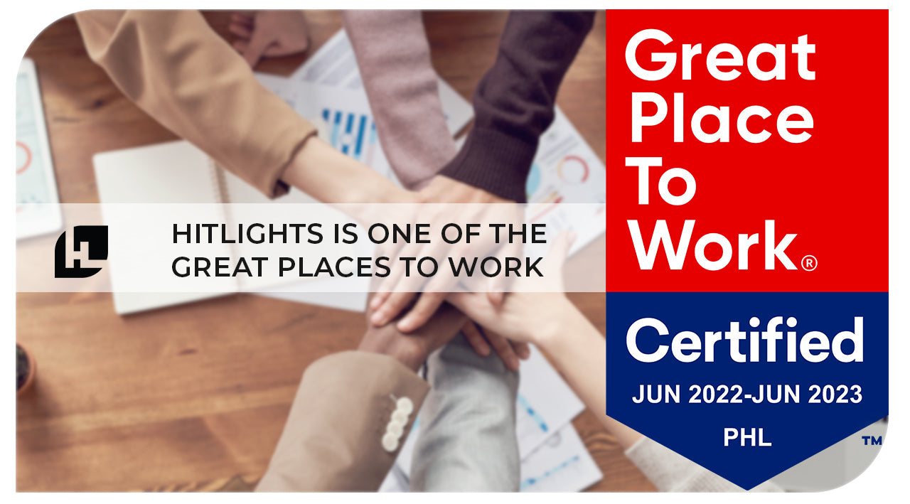 It's Official! HitLights is One of the Great Places to Work