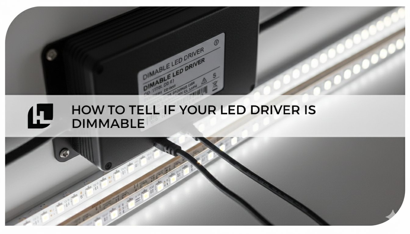 How to Tell If Your LED Driver Is Dimmable