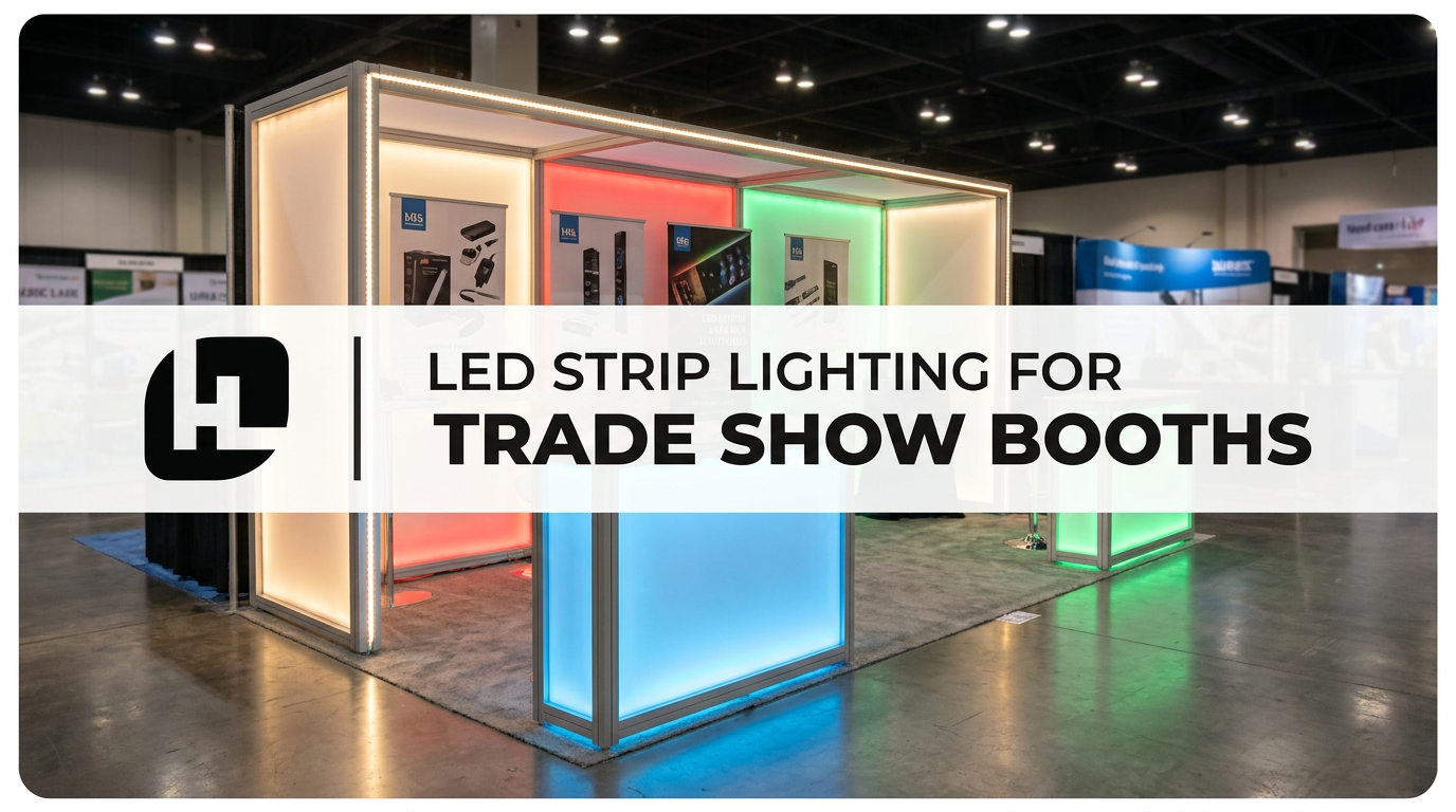 LED Strip Lighting for Trade Show