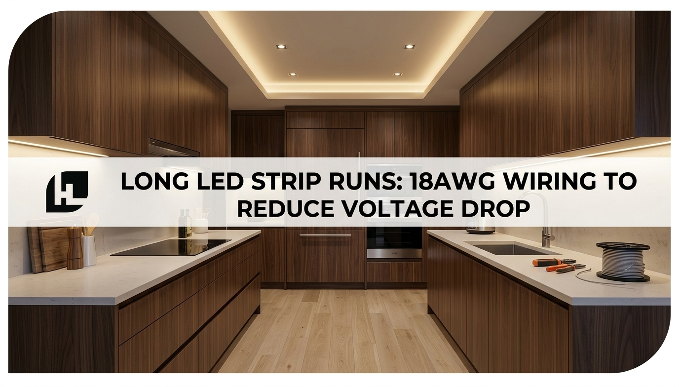 Long LED Strip Runs