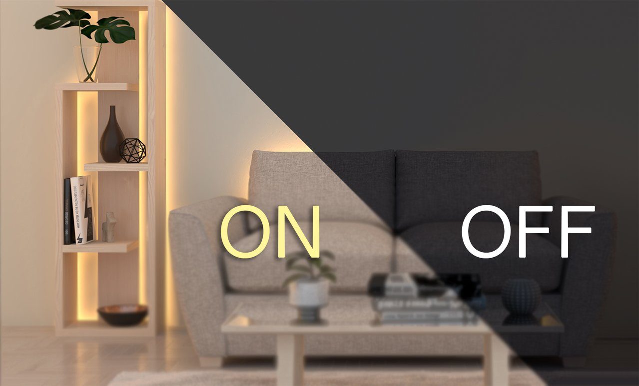 Turning Strip Lights ON/OFF