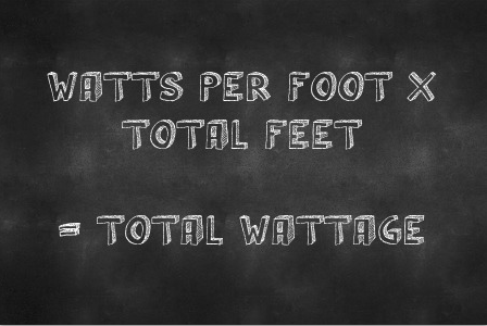 Calculating your LED light strip power needs