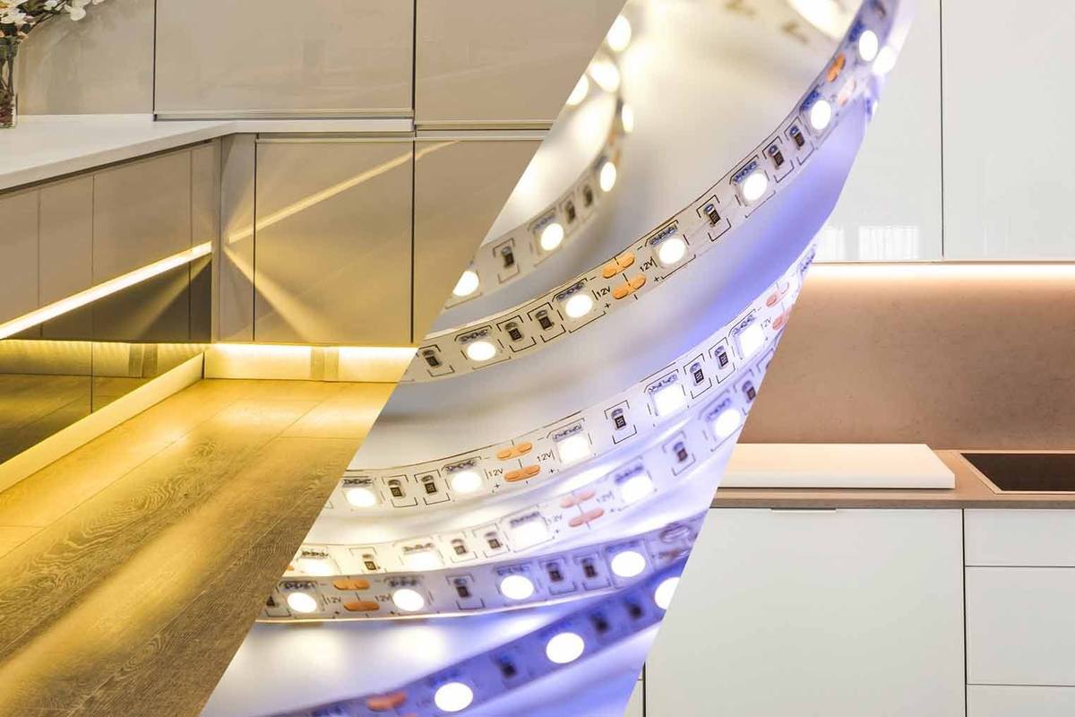 LED strip installation tip #1 : Hide the LED strip