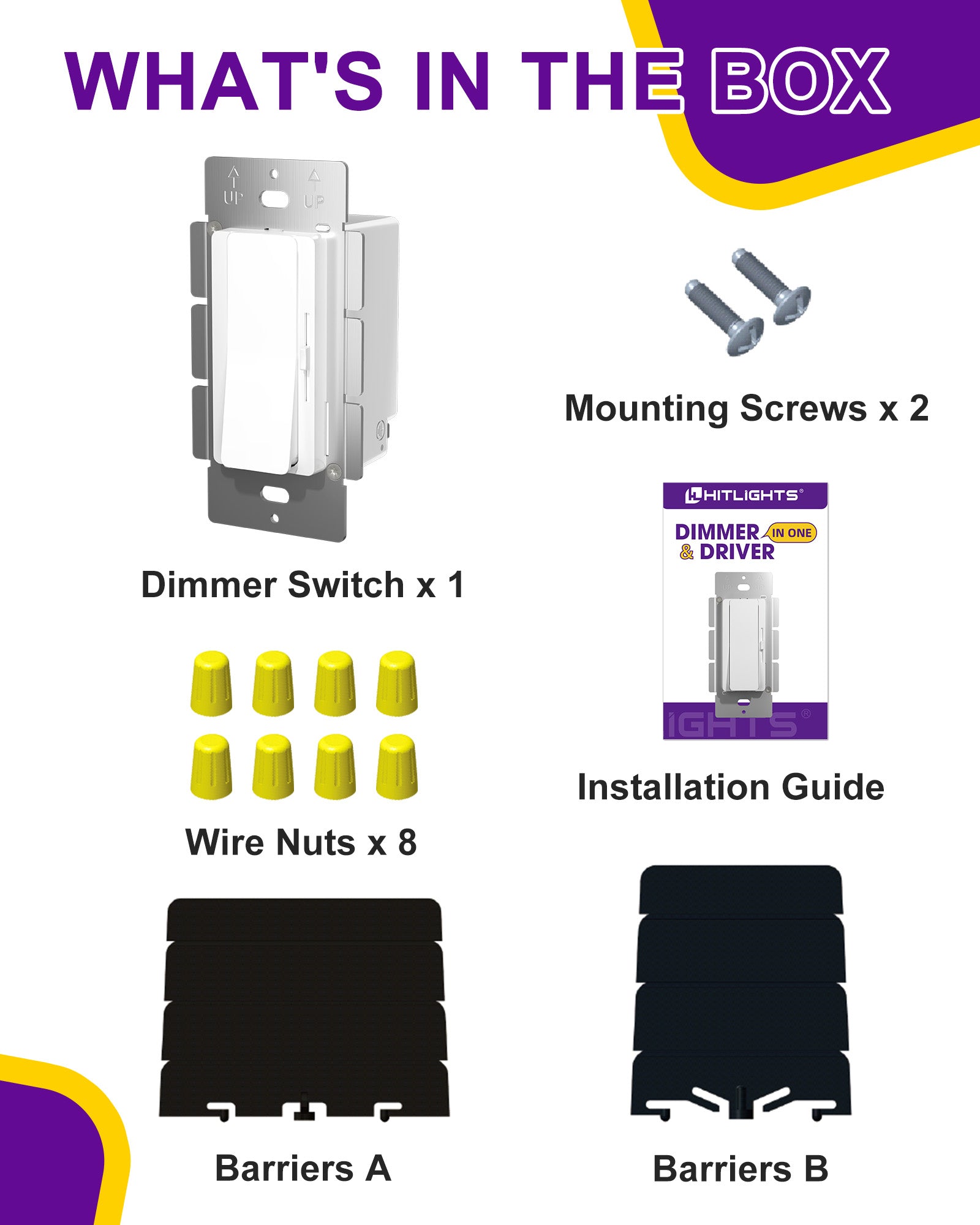 24 Volt EZDim® Pro Dimmer & Driver Switch - 160Watt