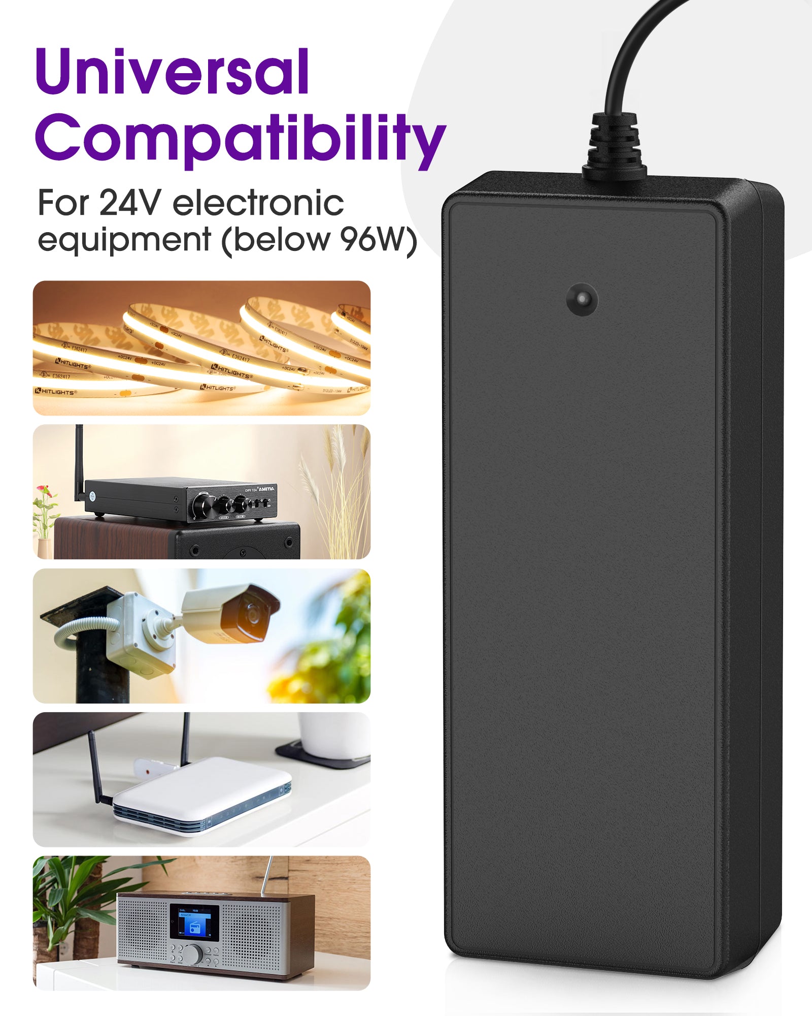 Power Supply Adapter 24V 96W