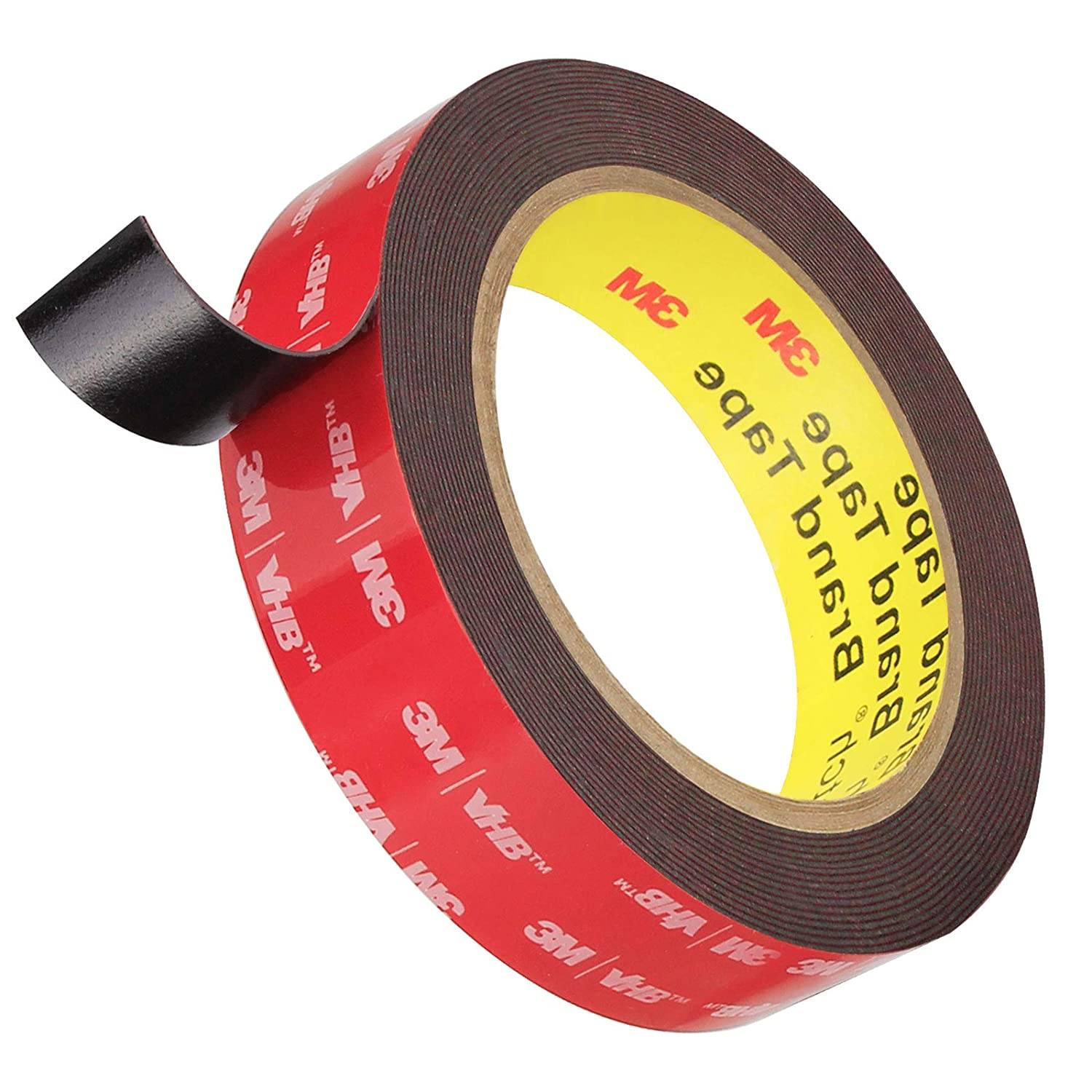 Double Sided Tape Clear, Heavy Duty Tape, Strong and Permanent for