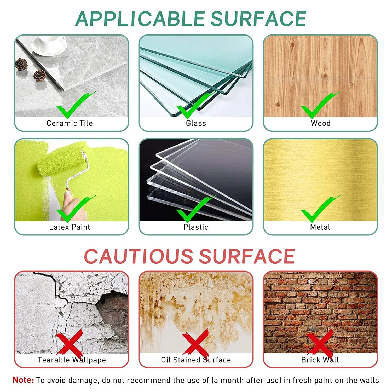 HitLights Double Sided Tape Heavy Duty, 164ft Waterproof Mounting Tape