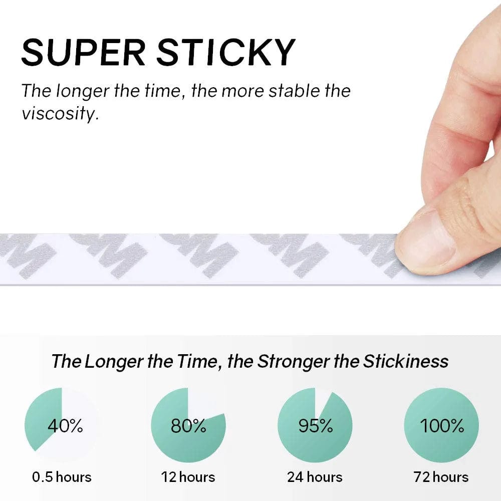 HitLights Double Sided Tape Heavy Duty, 164ft Waterproof Mounting Tape