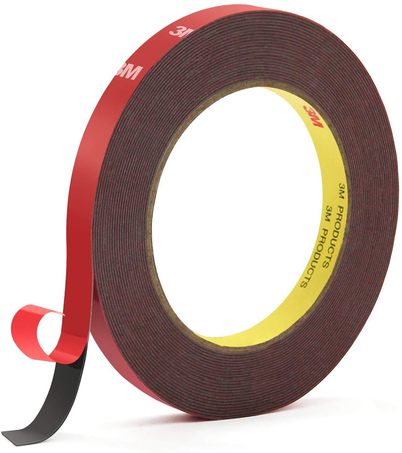 3M Red Ultra Strong Double Sided Tape Roll, 16 feet roll