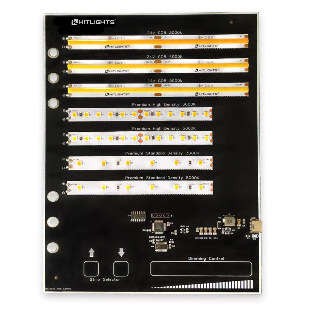 HitLights Hitlights Single Color Sample Board