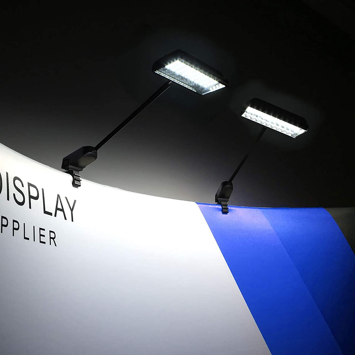 HitLights Tools & Home Improvement LED Arm Lights, Connectable LED Arm Lights 12V 21W 3600Lumen Cool White (2pcs Black)