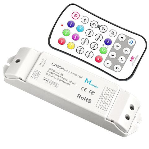 Wireless RGBW Multi-Zone LED Handheld Remote Controller - Control Multiple  RGBW LED Lights from a Single Location