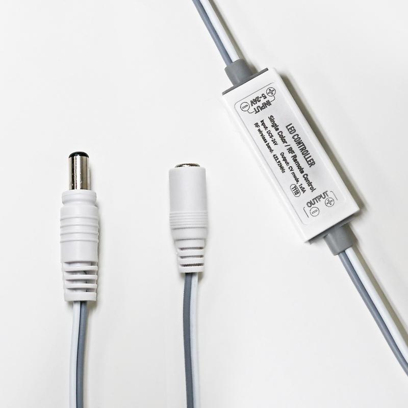 HitLights LED Light Strip Controllers and Dimmers R110 Mini Single Color Remote Dimmer : RF Remote