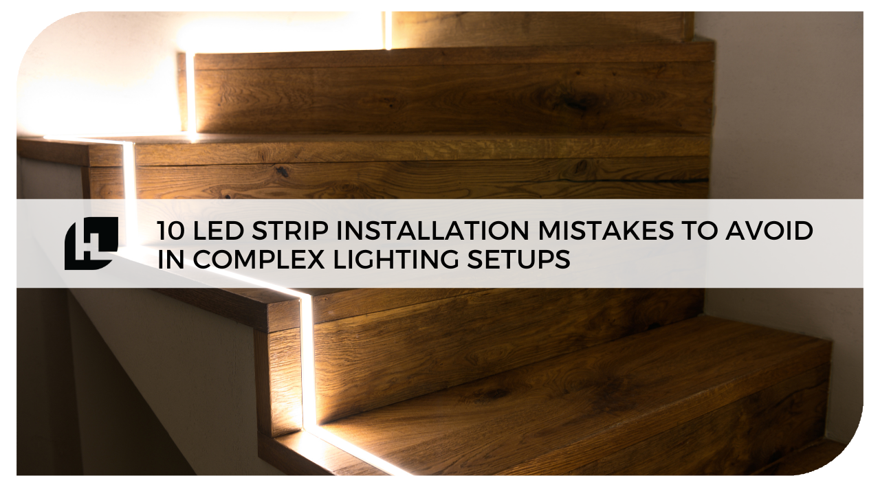LED Strip Installation Mistakes
