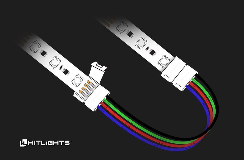 RGB strip connectors