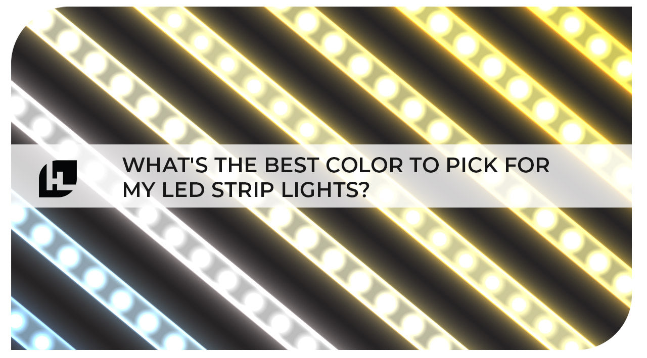 What's the Best Color to Pick for My LED Strip Lights?
