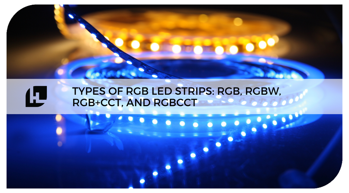 Regb Led Types of RGB LED Strips: RGB, RGBW, RGB+CCT, and RGBCCT | HitLights