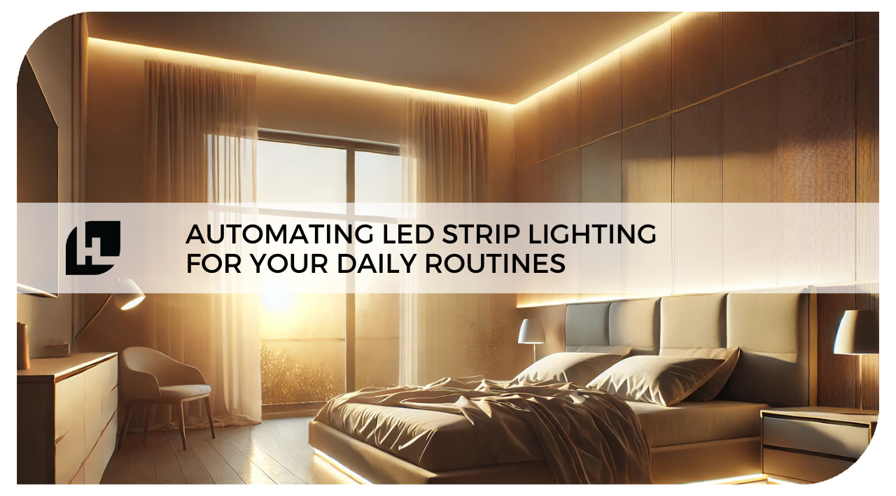 Automating LED Strip Lighting for Your Daily Routines | HitLights