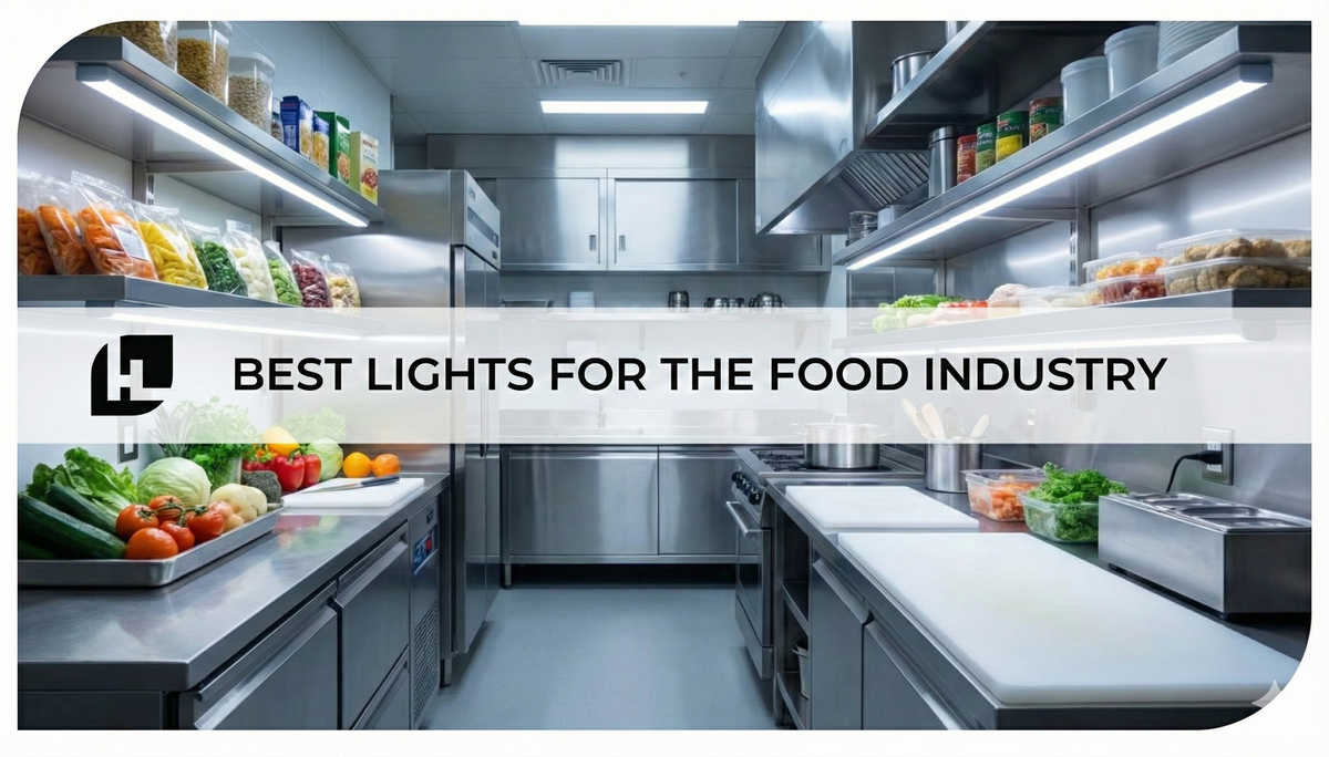 Best Lights for the Food Industry: Food-Safe, Energy-Efficient, and Ae