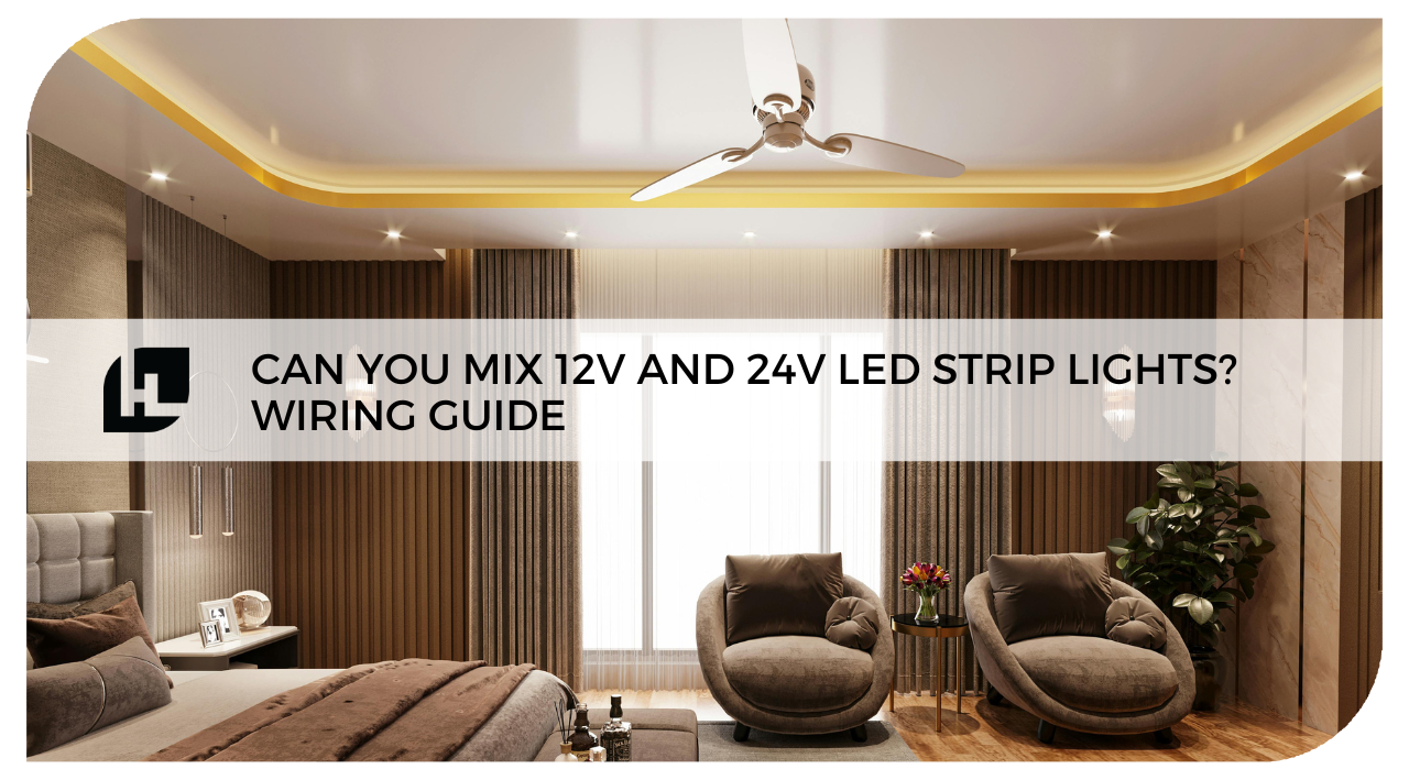 Can You Mix 12V and 24V LED Strip Lights