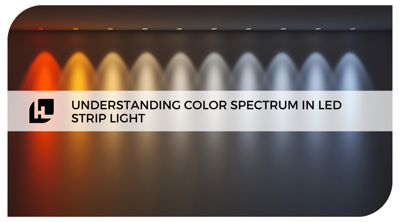Color Spectrum in LED Strip Light 