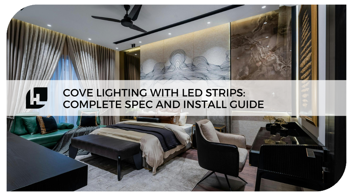 Cove Lighting with LED Strips: