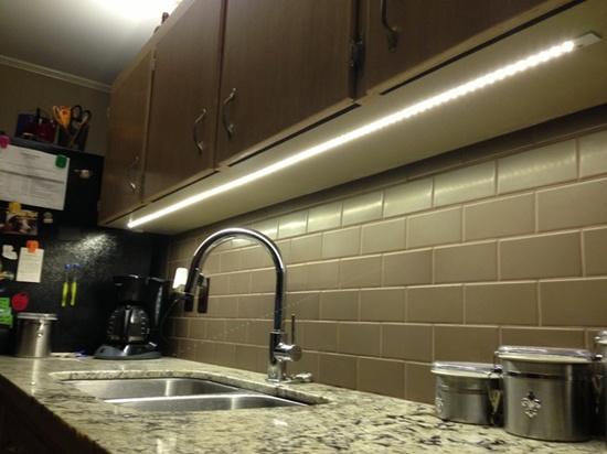 How I Installed My Kitchen Under Cabinet Lights