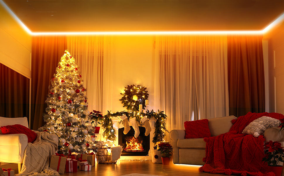 Set the Mood to Celebrate with LED Strip Lights