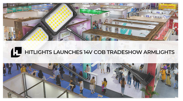 HitLights Launches 14V COB Tradeshow Armlights 20W