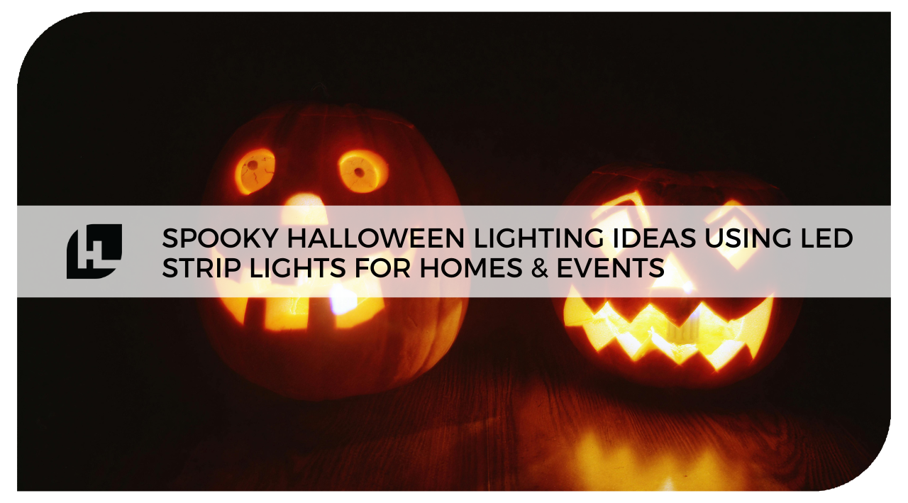 Spooky Halloween Lighting Ideas Using LED Strip Lights
