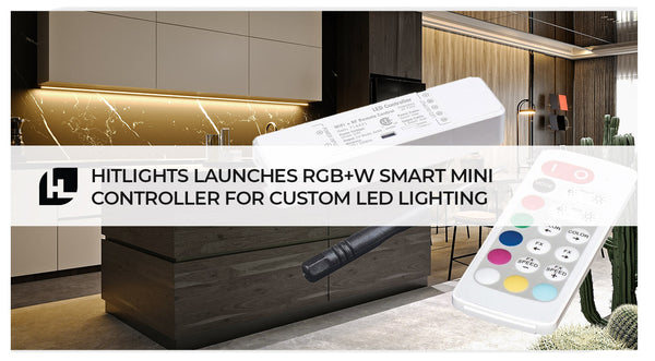 HitLights Launches RGB+W Smart Mini Controller for Custom LED Lighting