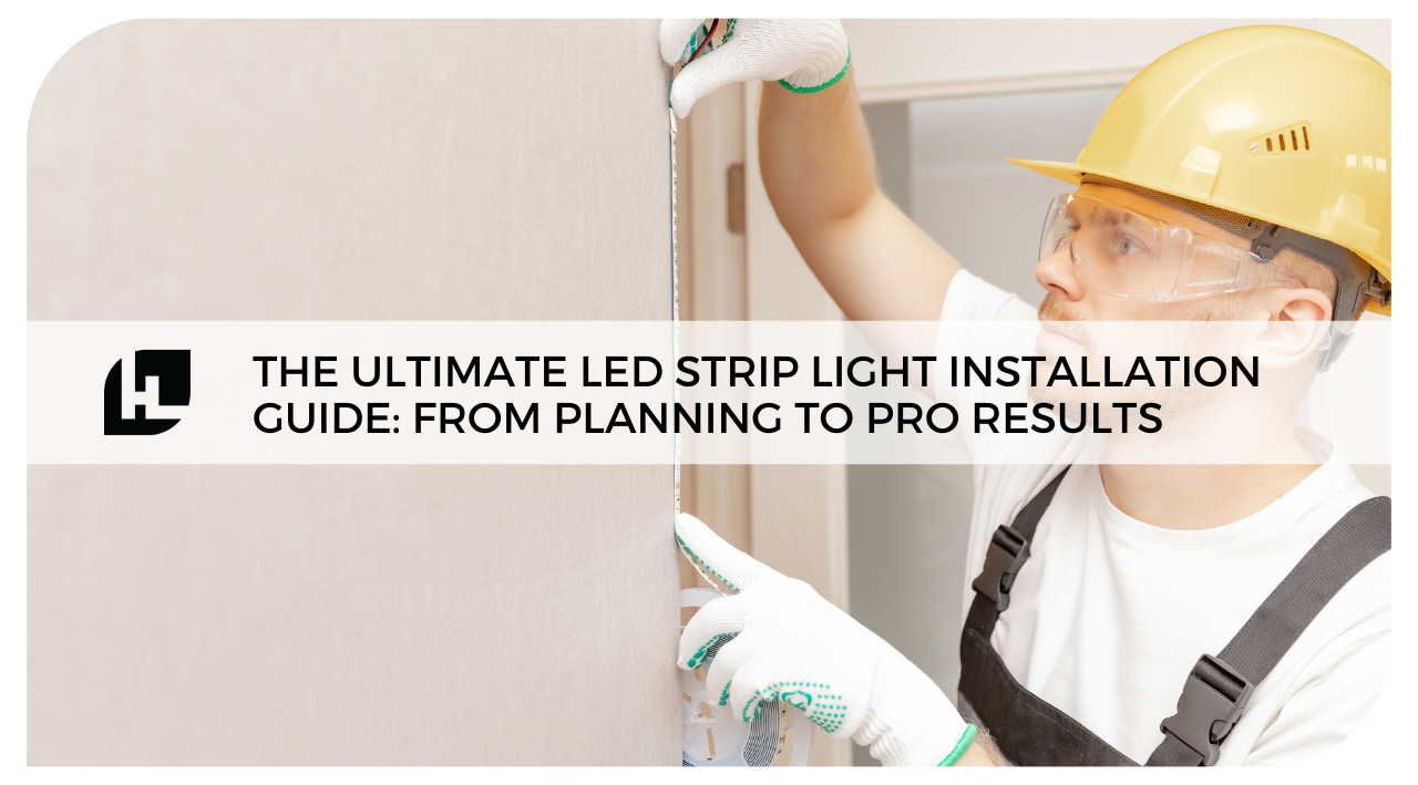 The Ultimate LED Strip Light Installation Guide: From Planning to Pro