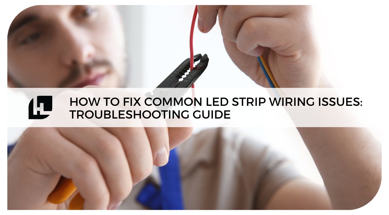 LED Strip Wiring Issues