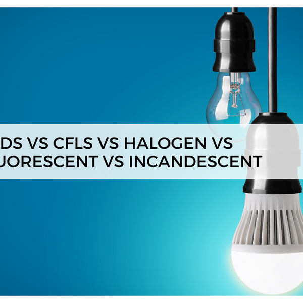 Halogen Vs Incandescent Vs Fluorescent CFL Vs Halogen Vs LED | Current
