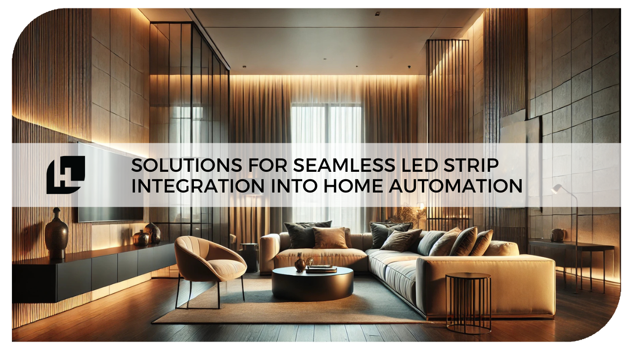 Solutions for Seamless LED Strip Integration into Home Automation Systems