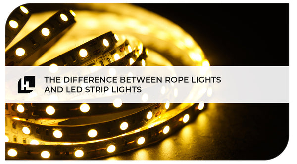 The Difference Between Rope Lights and LED Strip Lights | Hitlights