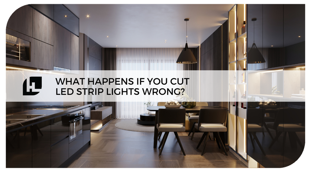 What Happens If You Cut LED Strip Lights Wrong? | HItLights