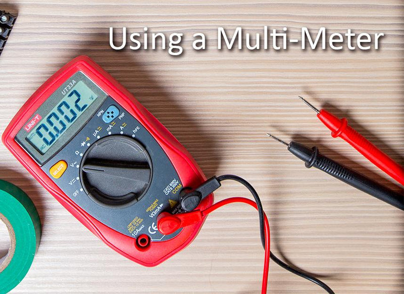 Tech Support Q/A Blog:  Using a Multimeter to check your voltage: