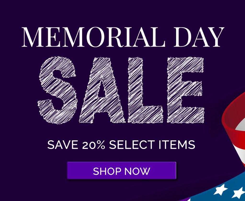 Memorial Day Savings!