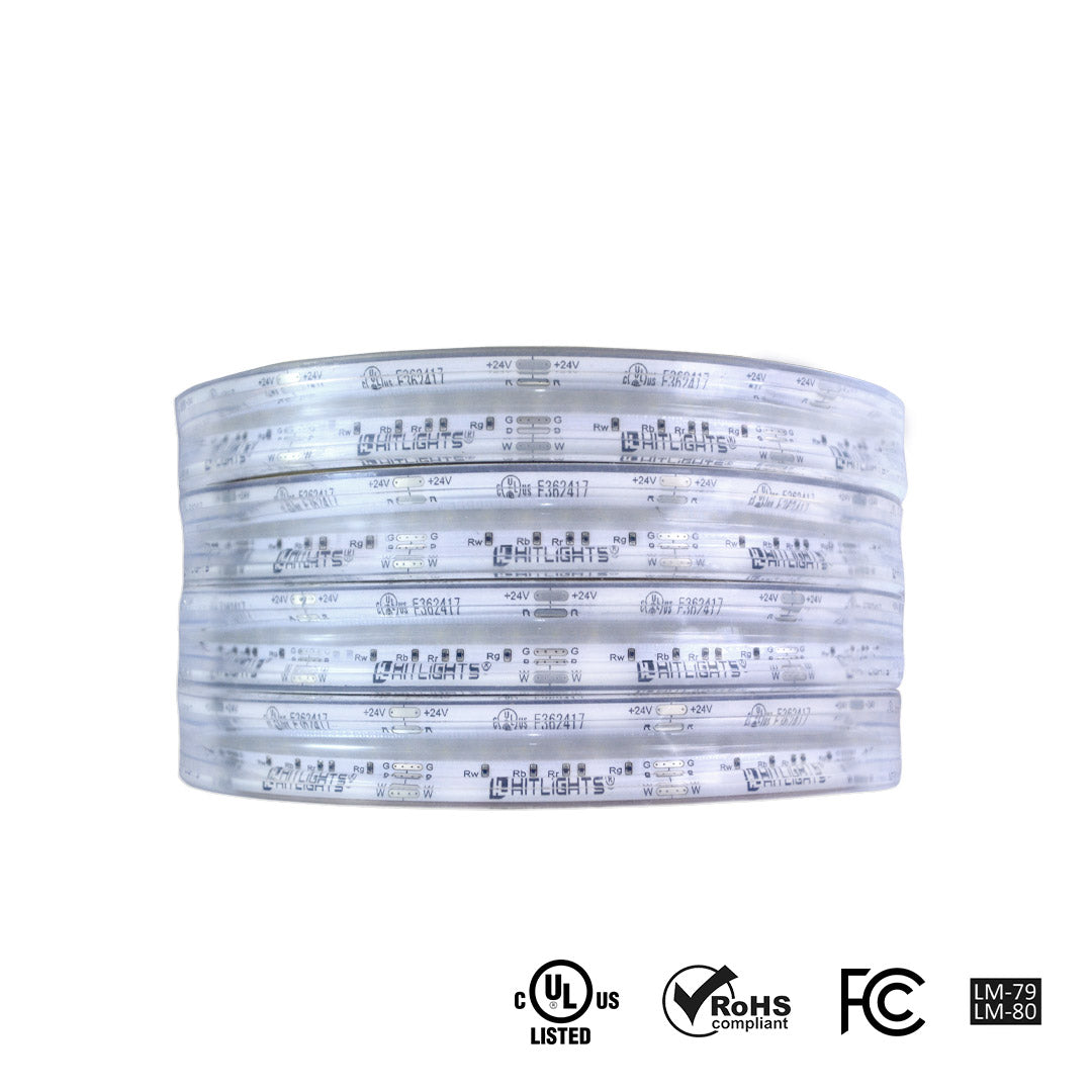 RGBW CSP strip (UL-Listed) 16.4ft [IP67]
