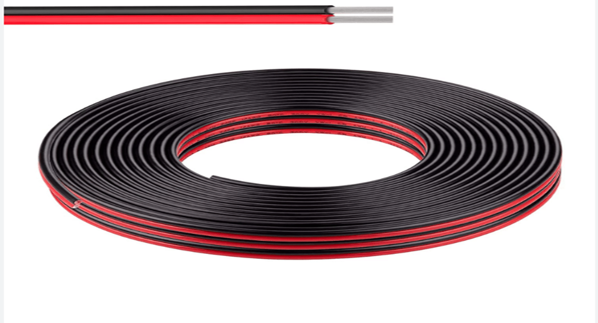 HitLights 18AWG Tinned Copper DC Wire 100ft (30.5m)