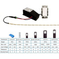 HitLights LED Light Strip Power Supplies and Batteries 300 Watt M-Series Dimmable Driver (Magnetic, ETL, USA Assembled) - 12 Volt