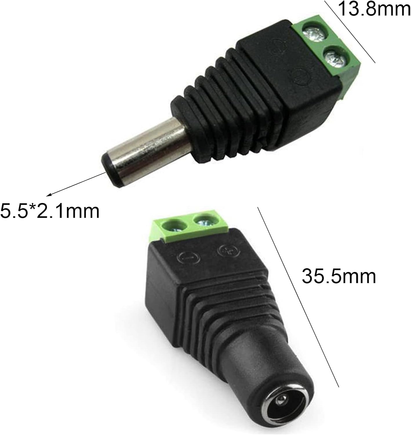 12V/24V DC Jack Adaptor (6pairs)