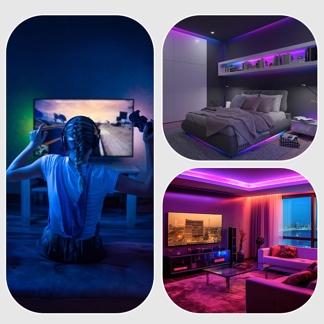 RGB CSP strip (UL-Listed) 16.4ft [IP30]